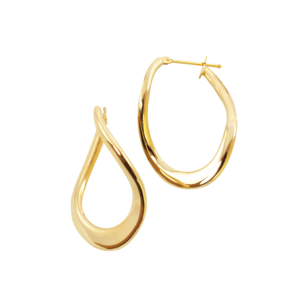 Rose Gold Dripping Diamond Earrings | Silverhorn Jewelers Santa Barbara
