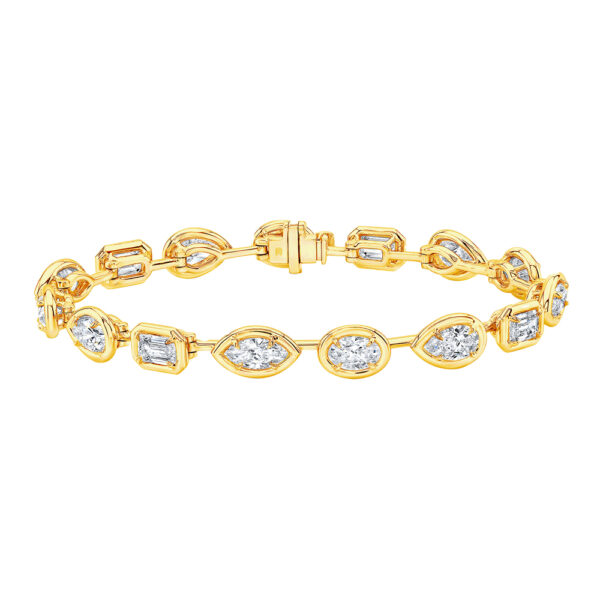 Silverhorn jewelers 18kt yellow gold diamond bracelet