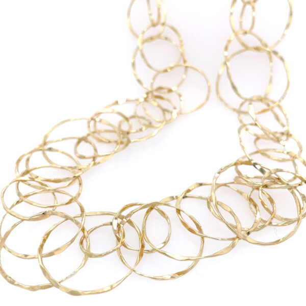 Silverhorn Jewelers HANDMADE 18KT YELLOW GOLD CHAIN