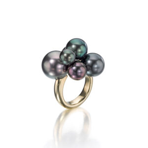Silverhorn Jewelers tahitian pearl bubble ring