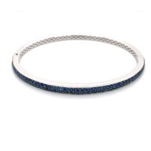 Bangle sapphire bracelet
