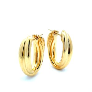 18 karat yellow gols earrings