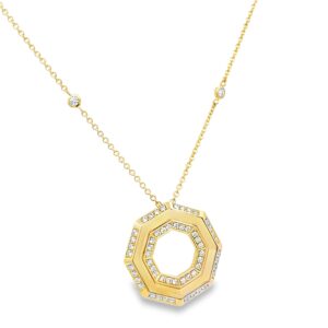 Handmade diamond pendant